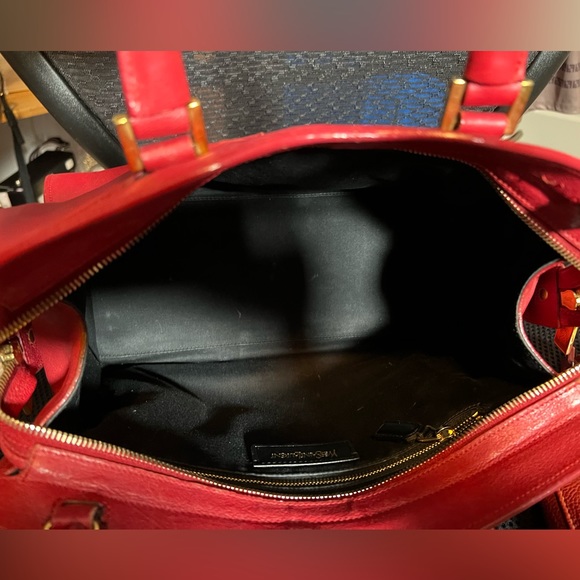 Authentic Y S L Cabas 2-way tote - Picture 15 of 16